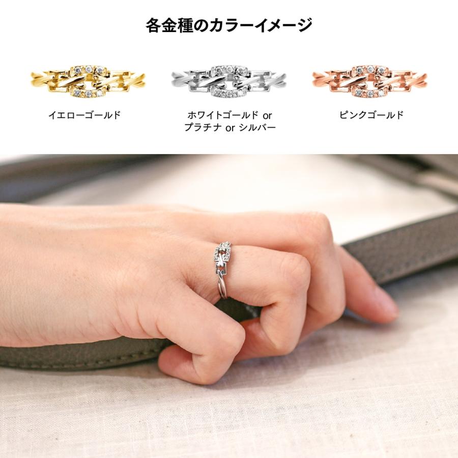 指輪 ダイヤモンド リング レディース シンプル k18 イエローゴールド ホワイトゴールド ピンクゴールド ファッション 天然ダイヤモンド 日本製 プレゼントの画像
