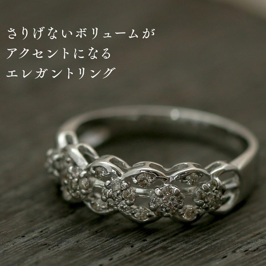 指輪 ダイヤモンド リング レディース シンプル プラチナ 天然ダイヤモンド ファッションリング 日本製 おしゃれ プレゼント ギフト クリスマス 卒業式 入学式の画像