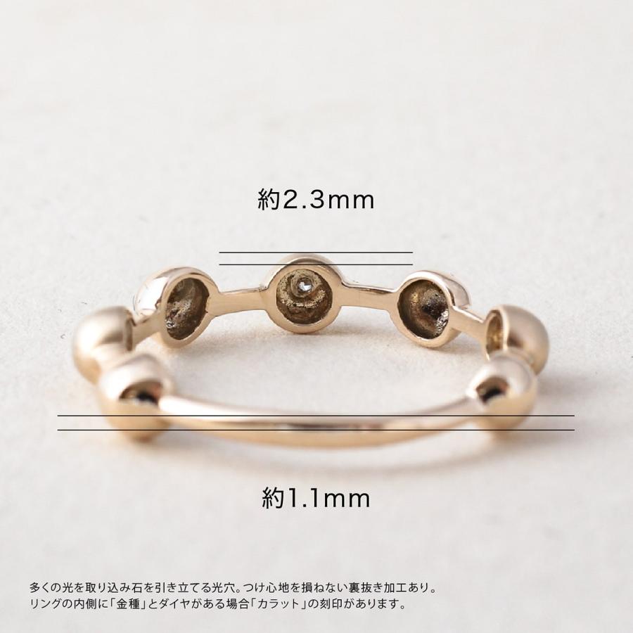 指輪 ダイヤモンド リング レディース シンプル k10 イエローゴールド ホワイトゴールド ピンクゴールド ファッション 天然ダイヤモンド 日本製 プレゼントの画像