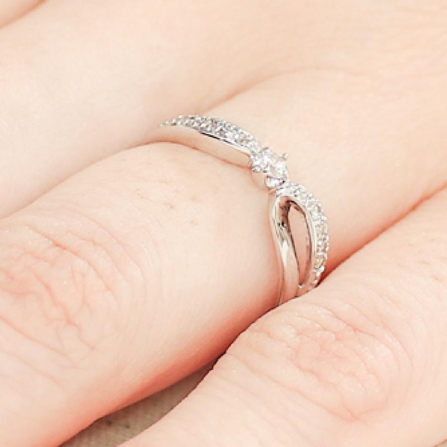 指輪 ダイヤモンド リング レディース シンプル プラチナ 天然ダイヤモンド ファッションリング 日本製 おしゃれ プレゼント ギフト クリスマス 卒業式 入学式の画像