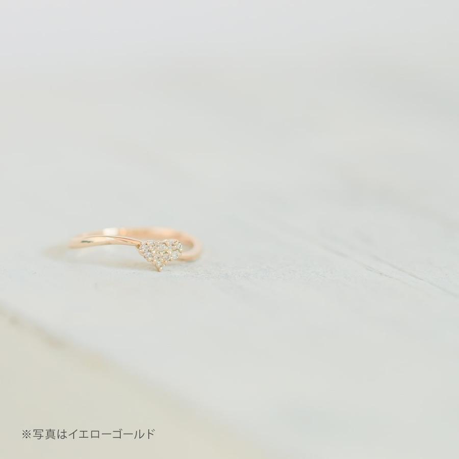 指輪 ダイヤモンド リング レディース シンプル ハート プラチナ 天然ダイヤモンド ファッションリング 日本製 おしゃれ プレゼント ギフト クリスマス 卒業式の画像
