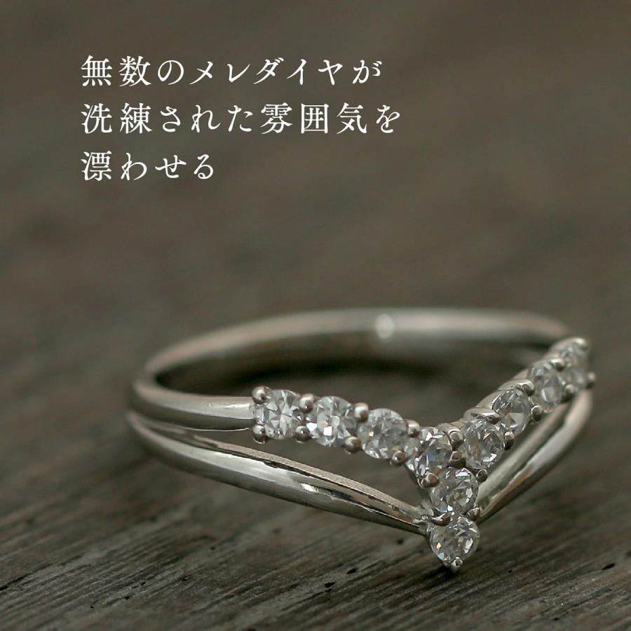 指輪 ダイヤモンド リング レディース シンプル k10 イエローゴールド ホワイトゴールド ピンクゴールド 天然ダイヤモンド ファッションリング 日本製の画像