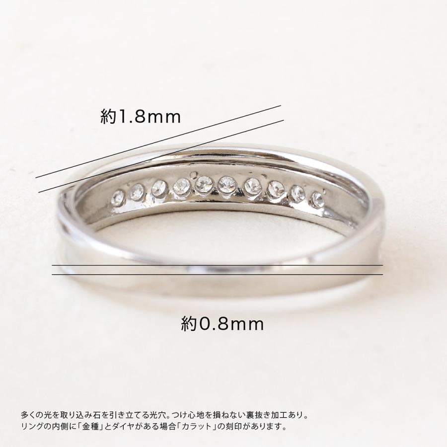 指輪 ダイヤモンド リング レディース シンプル k18 イエローゴールド ホワイトゴールド ピンクゴールド ファッション 天然ダイヤモンド 日本製 プレゼントの画像