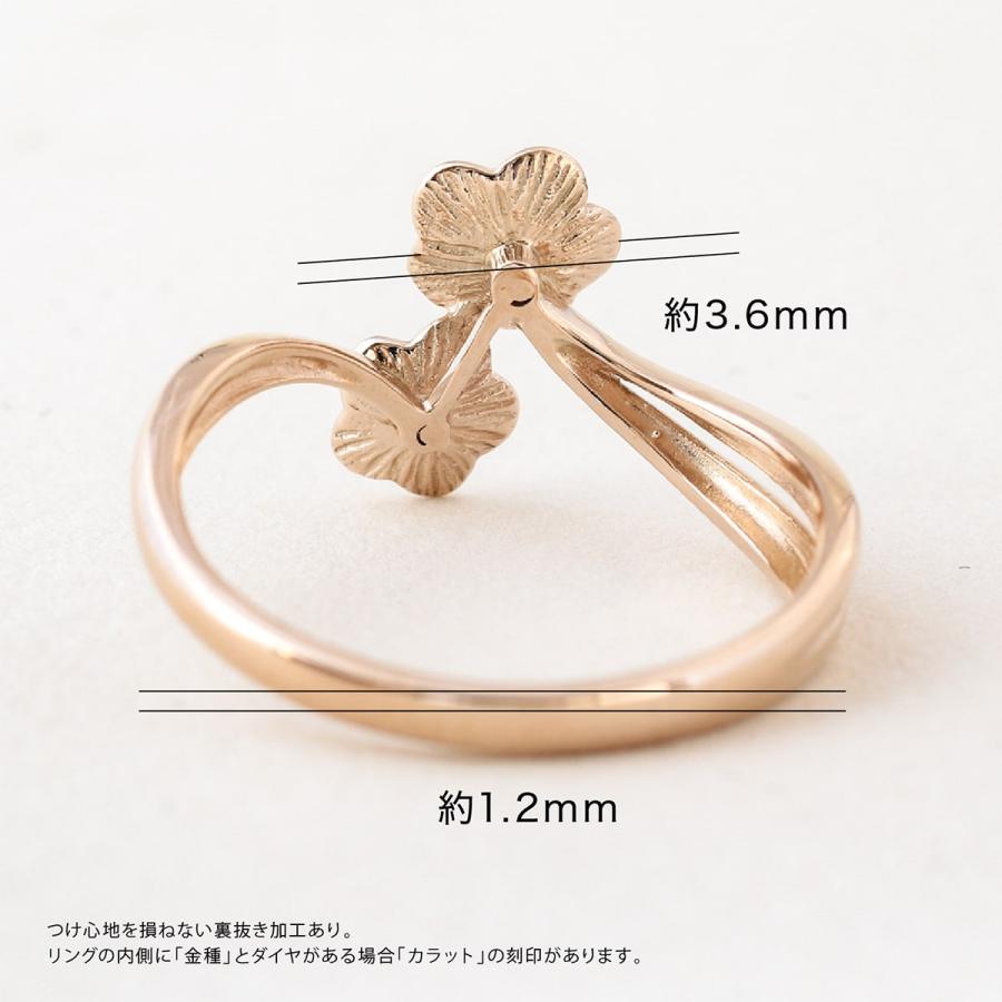 指輪 ダイヤモンド リング レディース シンプル k18 イエローゴールド ホワイトゴールド ピンクゴールド ファッション 天然ダイヤモンド 日本製 プレゼントの画像