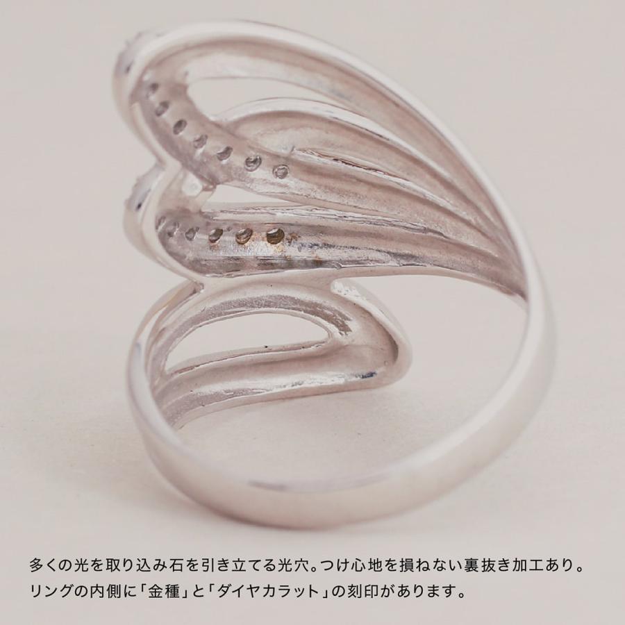 指輪 ダイヤモンド リング レディース シンプル シルバー 925 天然ダイヤモンド ファッションリング 日本製 おしゃれ プレゼント ギフト クリスマス 卒業式の画像
