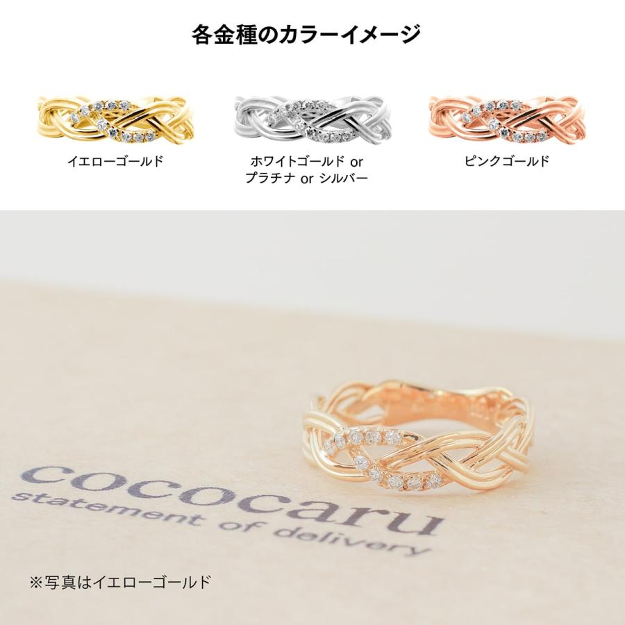指輪 ダイヤモンド リング レディース シンプル k10 イエローゴールド ホワイトゴールド ピンクゴールド ファッション 天然ダイヤモンド 日本製 プレゼントの画像