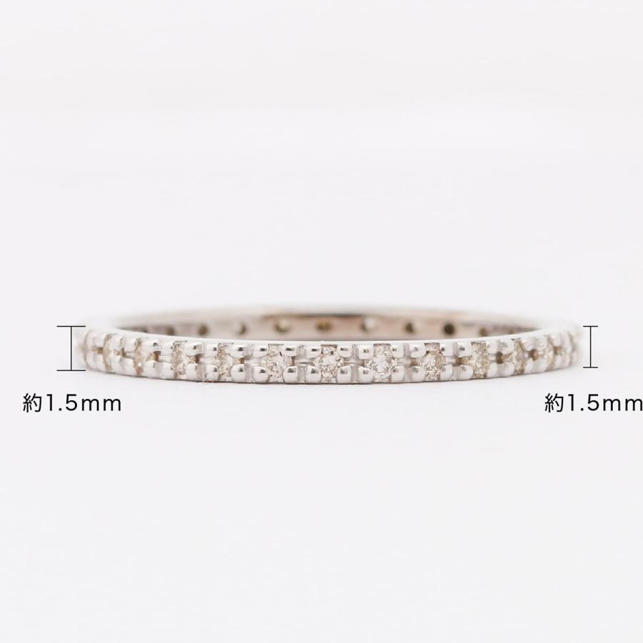 cococaru（ココカル） 指輪 フルエタニティ ダイヤモンド リング