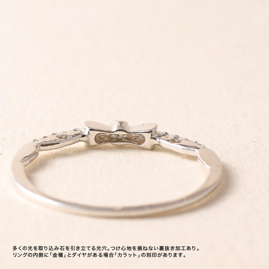 指輪 ダイヤモンド リング レディース シンプル プラチナ 天然ダイヤモンド 極細リング ファッションリング 日本製 おしゃれ プレゼント ギフト クリスマスの画像