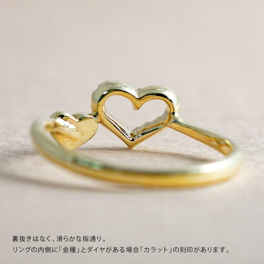 今季一番 天然ダイヤ ファッション ピンクゴールド ホワイトゴールド イエローゴールド K18 リング ダイヤモンド ハート ゴールド 日本製 入学式 卒業式 ギフト 指輪 サイズ 2 5 Www Oroagri Eu