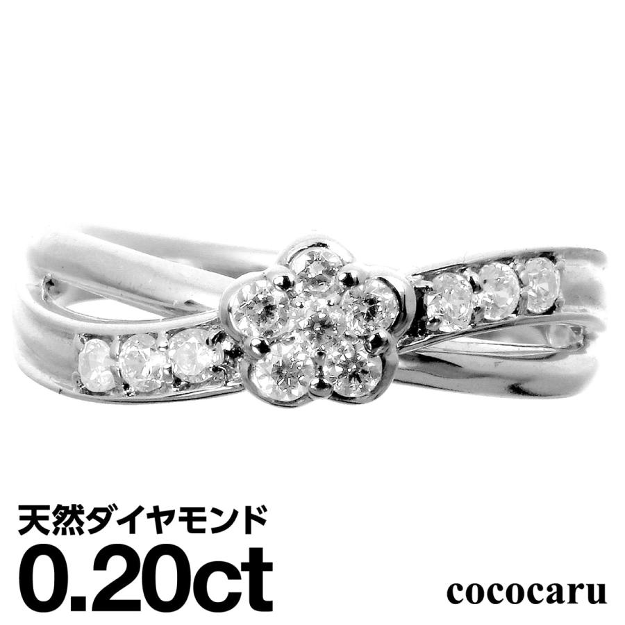 cococaru 指輪 ダイヤモンド リング レディース シンプル k10 イエロー