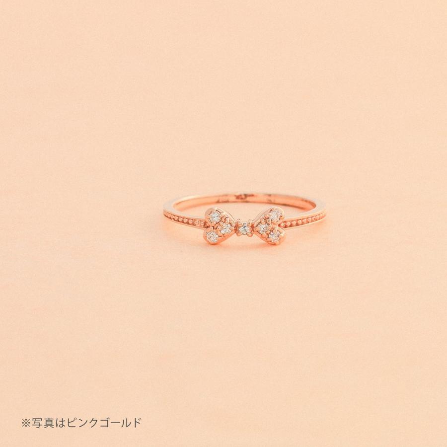 指輪 ダイヤモンド リング レディース シンプル k18 イエローゴールド ホワイトゴールド ピンクゴールド 天然ダイヤモンド ファッションリング 日本製の画像