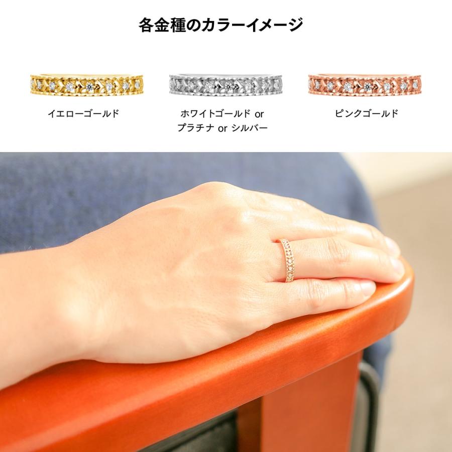 指輪 ダイヤモンド リング レディース シンプル ハート k18 イエローゴールド ホワイトゴールド ピンクゴールド ファッション 日本製 おしゃれ プレゼントの画像