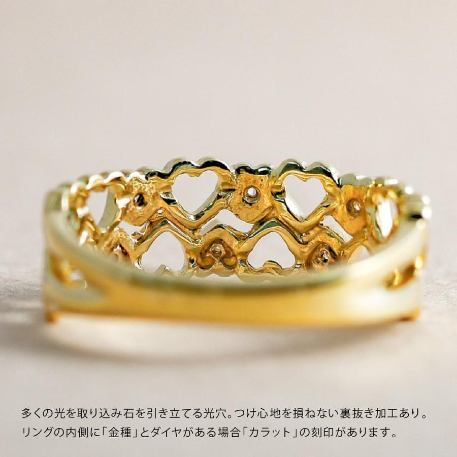 指輪 ダイヤモンド リング レディース シンプル ハート プラチナ 天然ダイヤモンド ファッションリング 日本製 おしゃれ プレゼント ギフト クリスマス 卒業式の画像