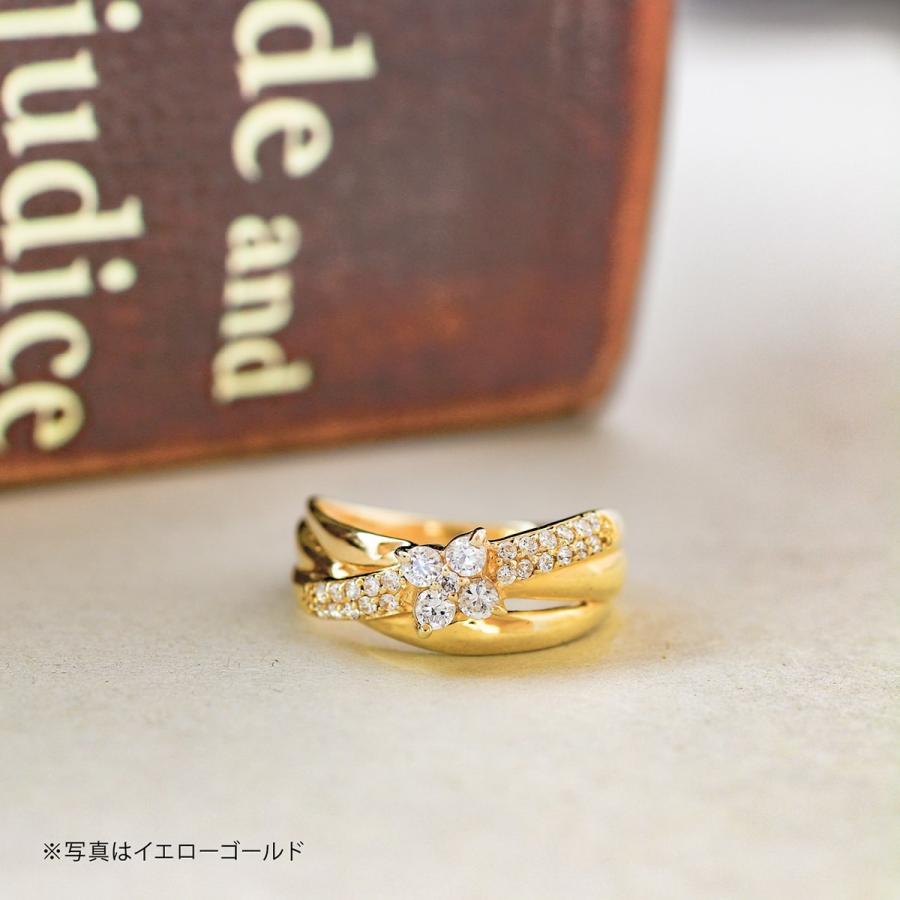 指輪 ダイヤモンド リング レディース シンプル プラチナ 天然ダイヤモンド ファッションリング 日本製 おしゃれ プレゼント ギフト クリスマス 卒業式 入学式の画像