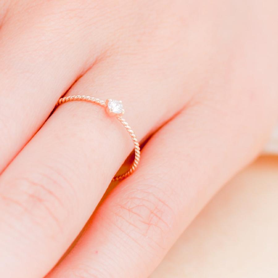 cococaru（ココカル） 指輪 一粒 ダイヤモンド リング レディース