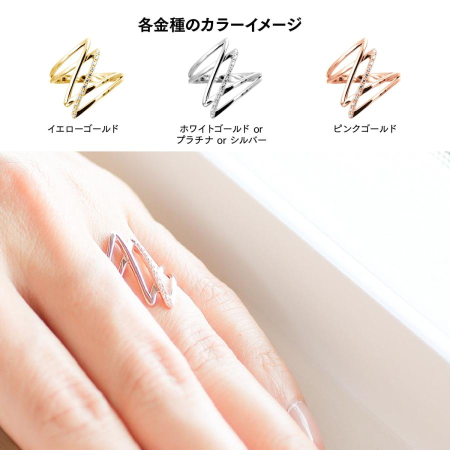 指輪 ダイヤモンド リング レディース シンプル プラチナ 天然ダイヤモンド ファッションリング 日本製 おしゃれ プレゼント ギフト クリスマス 卒業式 入学式の画像
