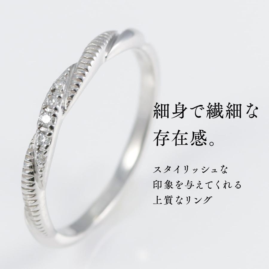 指輪 ダイヤモンド リング レディース シンプル k18 イエローゴールド ホワイトゴールド ピンクゴールド 天然ダイヤモンド ダイヤモンド リング 日本製の画像