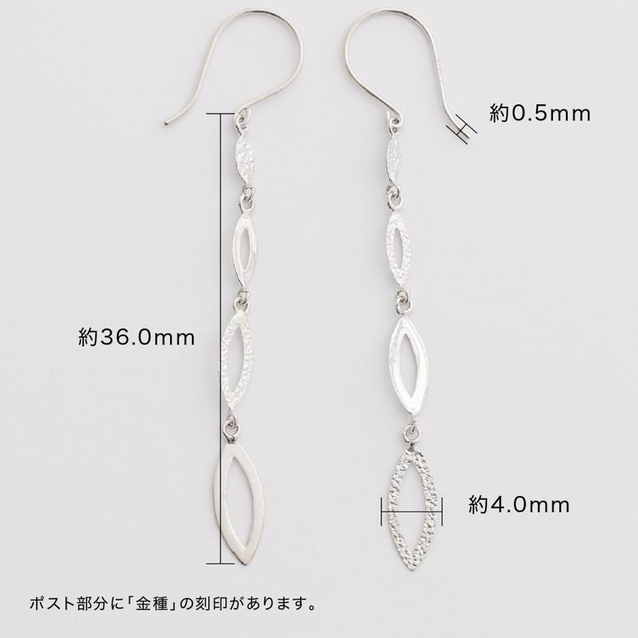 ピアス フックピアス k10 イエローゴールド ホワイトゴールド ピンクゴールド 日本製 おしゃれ プレゼント ギフト クリスマス 卒業式 入学式_7