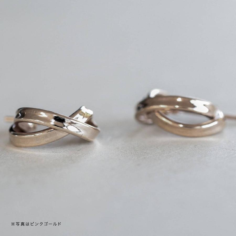 アウトレット ショップ 金属アレルギー 日本製 成人祝い ホワイトゴールド プレゼント フープ ピンクゴールド ピアス ギフト イエローゴールド おしゃれ K10 11s ファッション販売中 Stspl Co