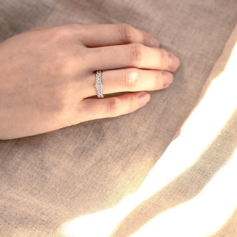 指輪 ダイヤモンド リング レディース シンプル k10 ホワイトゴールド ピンクゴールド 天然ダイヤモンド ファッションリング 日本製の画像