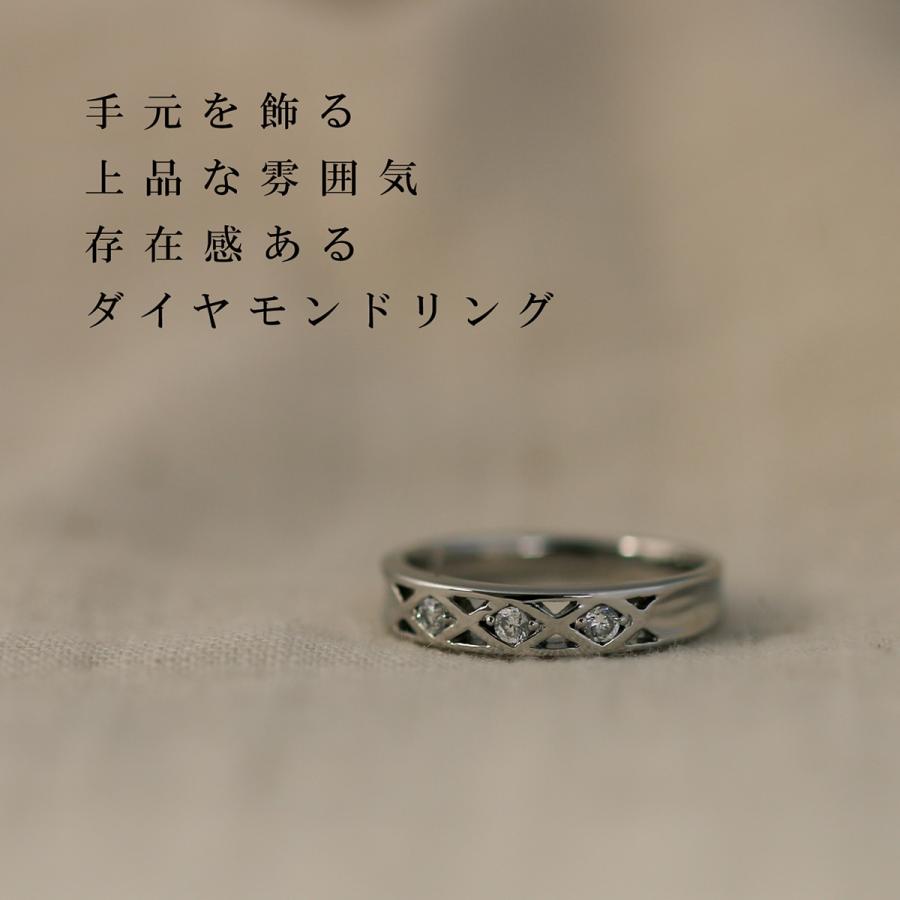 指輪 ダイヤモンド リング レディース シンプル プラチナ 天然ダイヤモンド ファッションリング 日本製 おしゃれ プレゼント ギフト クリスマス 卒業式 入学式の画像
