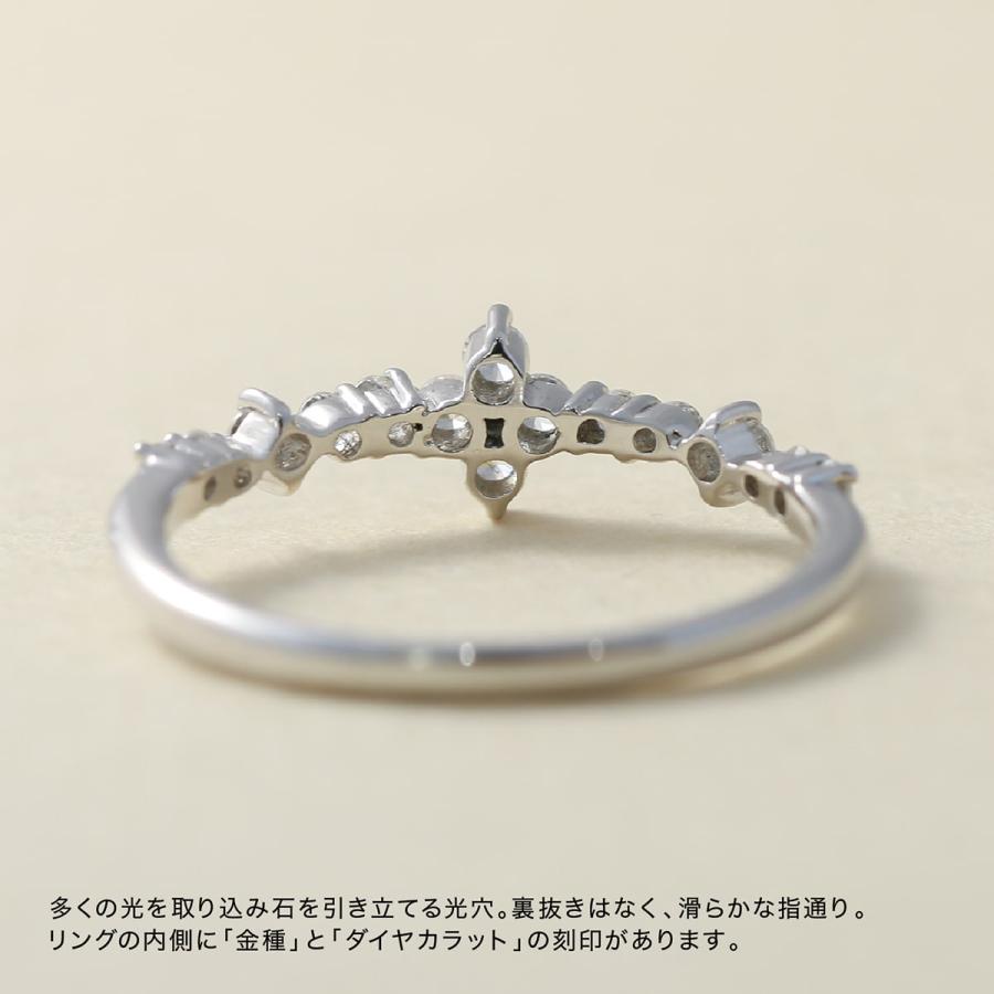 指輪 一粒 ダイヤモンド リング レディース シンプル プラチナ ファッションリング 天然ダイヤモンド 品質保証書 日本製 おしゃれ ジュエリー プレゼント ギフトの画像