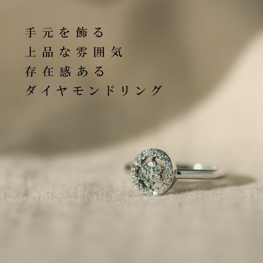 指輪 ダイヤモンド リング レディース シンプル k18 イエローゴールド ホワイトゴールド ピンクゴールド 天然ダイヤモンド ファッションリング 日本製 おしゃれの画像
