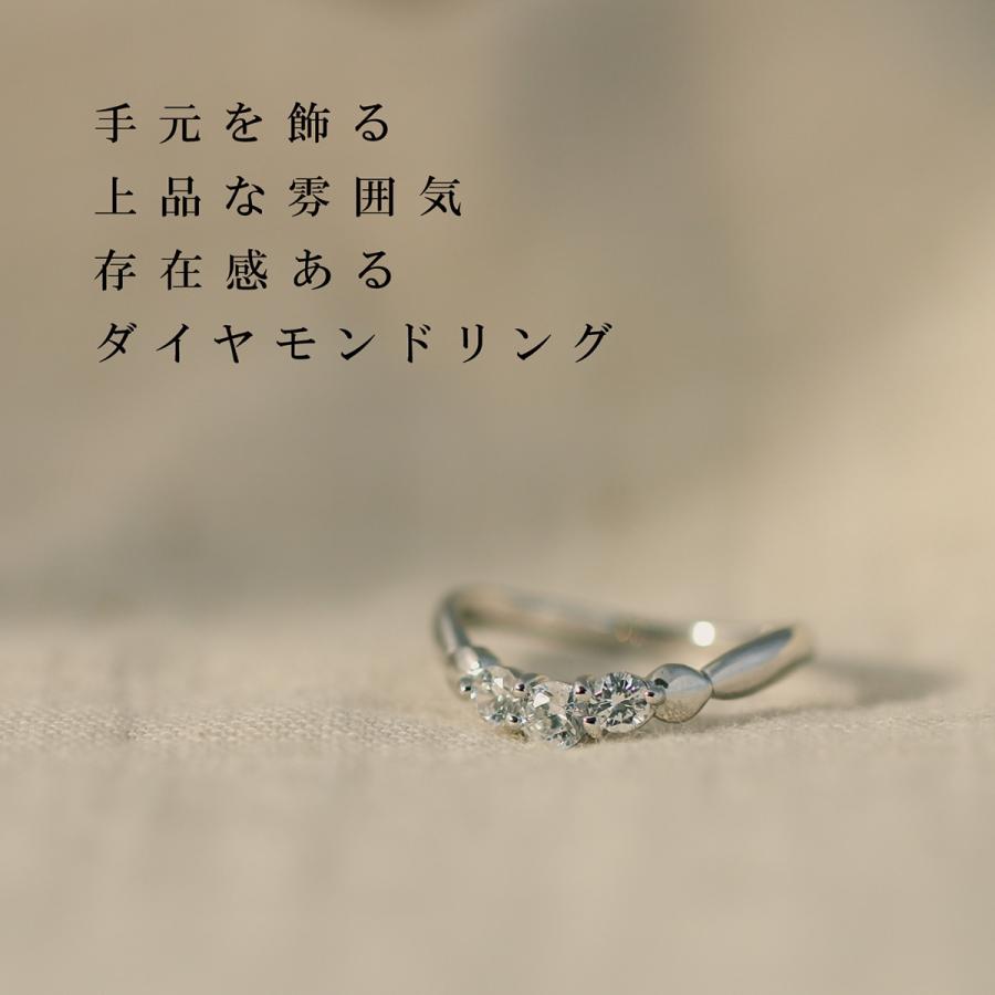 指輪 ダイヤモンド リング レディース シンプル プラチナ 天然ダイヤモンド ファッションリング 日本製 おしゃれ プレゼント ギフト クリスマス 卒業式 入学式の画像
