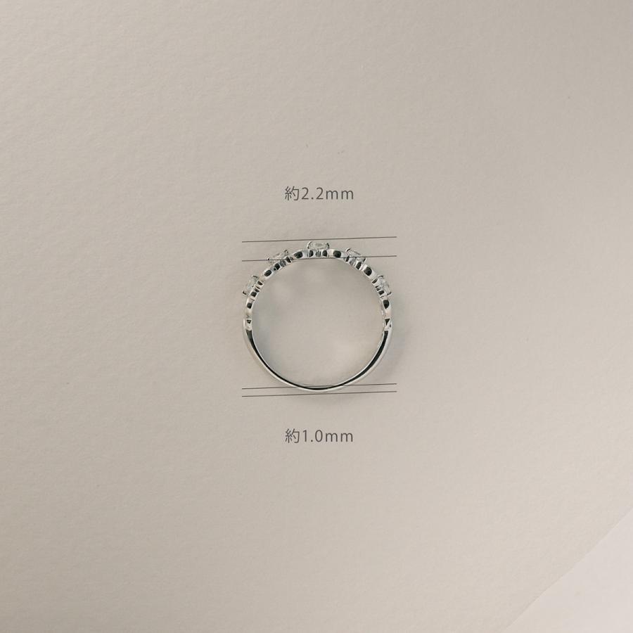 指輪 ダイヤモンド リング レディース シンプル k18 イエローゴールド ホワイトゴールド ピンクゴールド 天然ダイヤモンド ファッションリング 日本製 おしゃれの画像