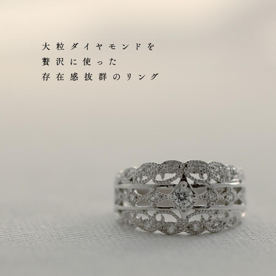 指輪 ダイヤモンド リング レディース シンプル k10 ホワイトゴールド ピンクゴールド 天然ダイヤモンド ファッションリング 日本製 おしゃれの画像