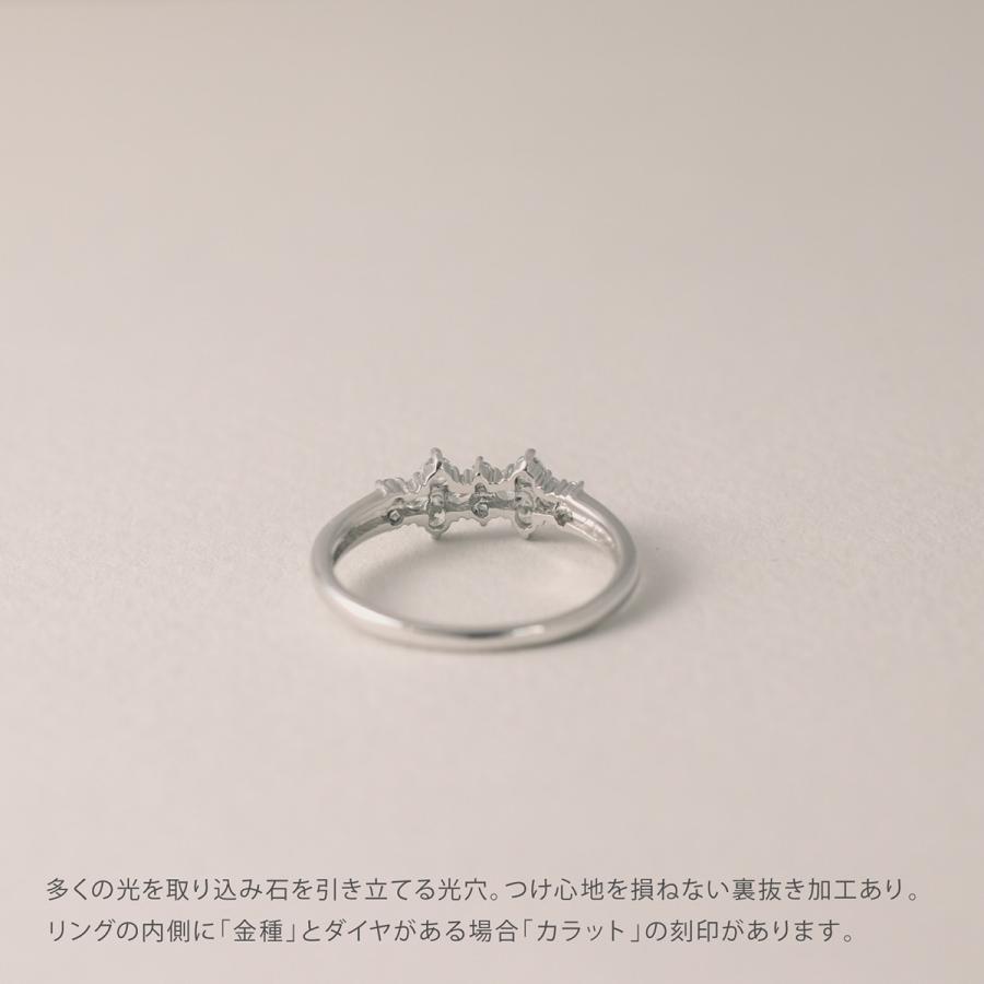 指輪 ダイヤモンド リング レディース シンプル プラチナ 天然ダイヤモンド ファッションリング 日本製 おしゃれ プレゼント ギフト クリスマス 卒業式 入学式の画像