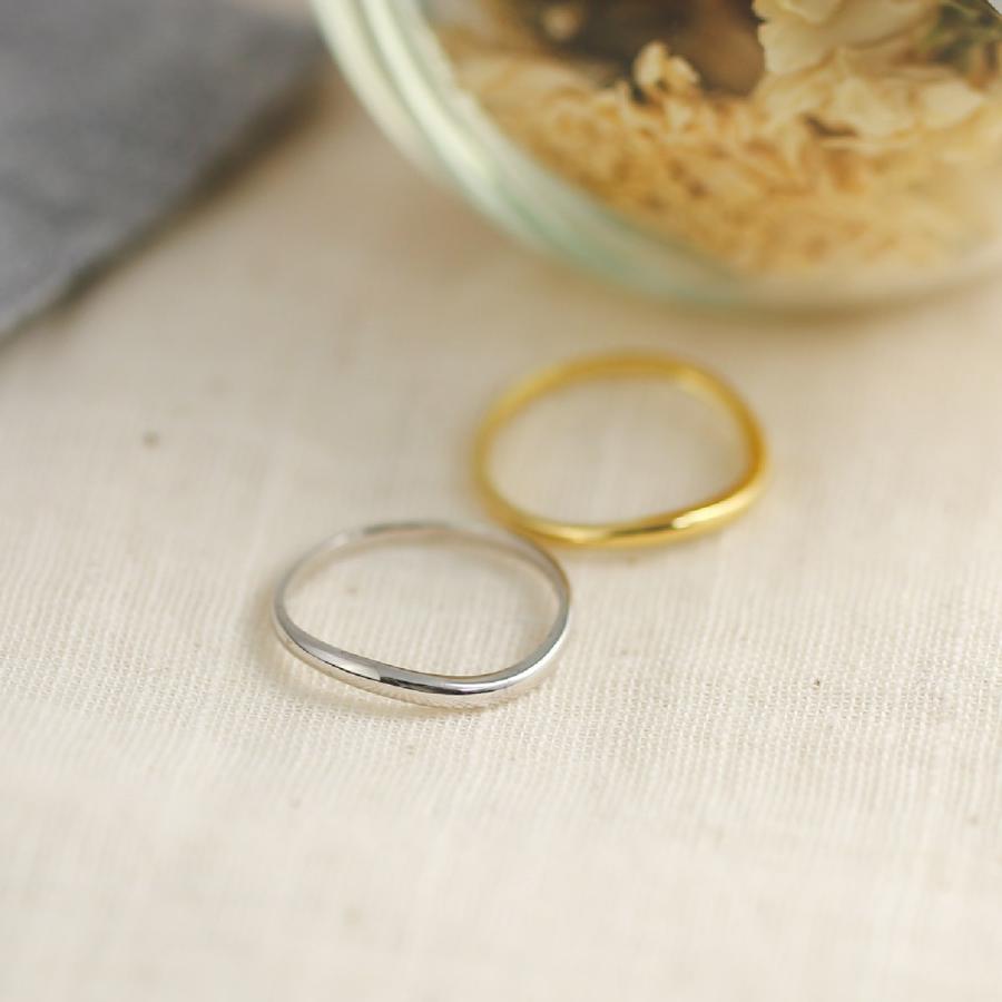 や*ま様 K18リング cococaru地金リング cococaru 指輪 レディース リング 地金 k10 イエローゴールド