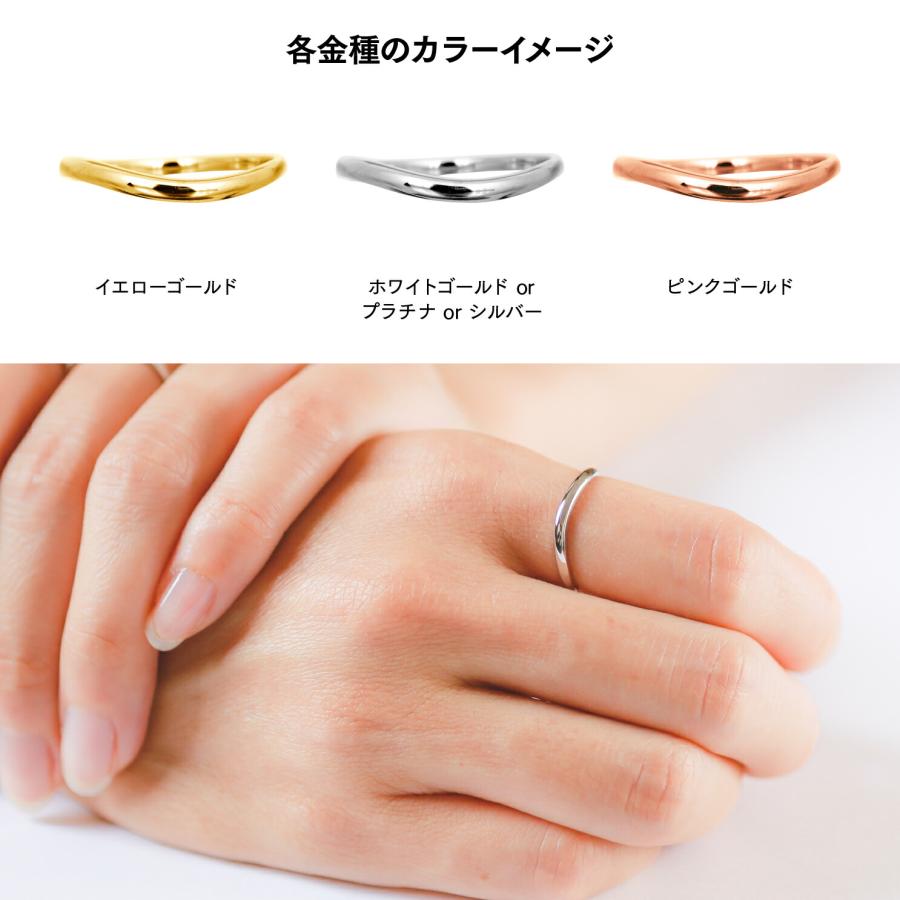 cococaru 指輪 レディース リング 地金 k10 イエローゴールド