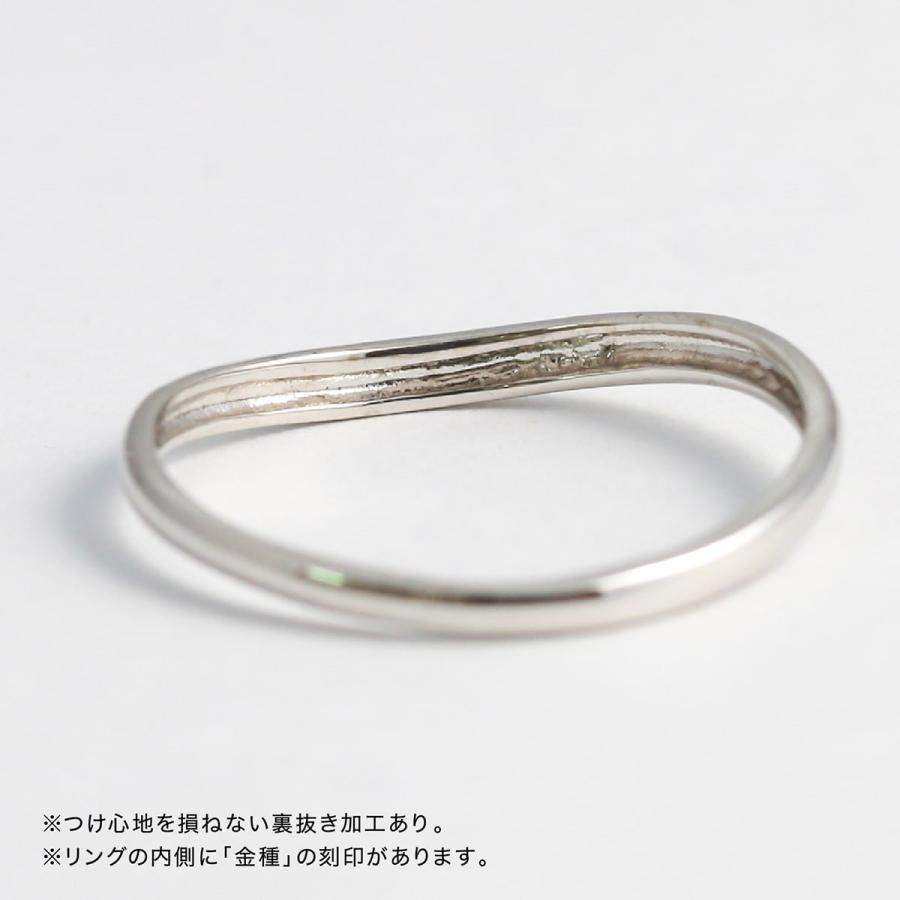 指輪 レディース リング 地金 プラチナ ファッションリング 品質保証書 金属アレルギー 日本製 おしゃれ プレゼント ギフト クリスマス 卒業式 入学式の画像