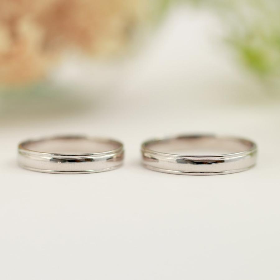 結婚指輪 マリッジリング 安い プラチナ 2本セット 金属アレルギー 日本製 プレゼント ギフト クリスマス 卒業式 入学式の画像