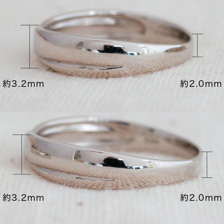 結婚指輪 マリッジリング 安い プラチナ ダイヤモンド 2本セット 天然ダイヤモンド 金属アレルギー プレゼント ギフト クリスマス 卒業式 入学式の画像