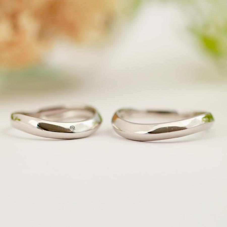 結婚指輪 マリッジリング 安い k10 イエローゴールド ホワイトゴールド ピンクゴールド ダイヤモンド 2本セット 日本製 おしゃれ プレゼント ギフト クリスマスの画像