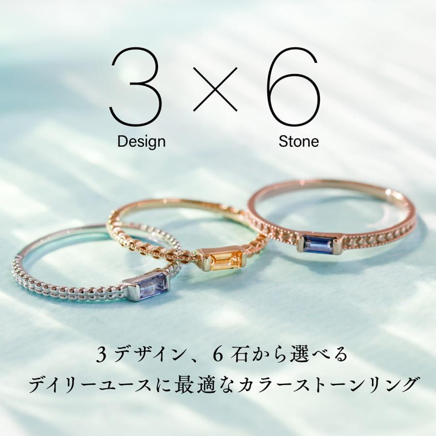 指輪 レディース リング カラーストーン シルバー 925 極細リング ファッションリング 日本製 おしゃれ プレゼント ギフト クリスマス 卒業式 入学式 | cococaru | 01