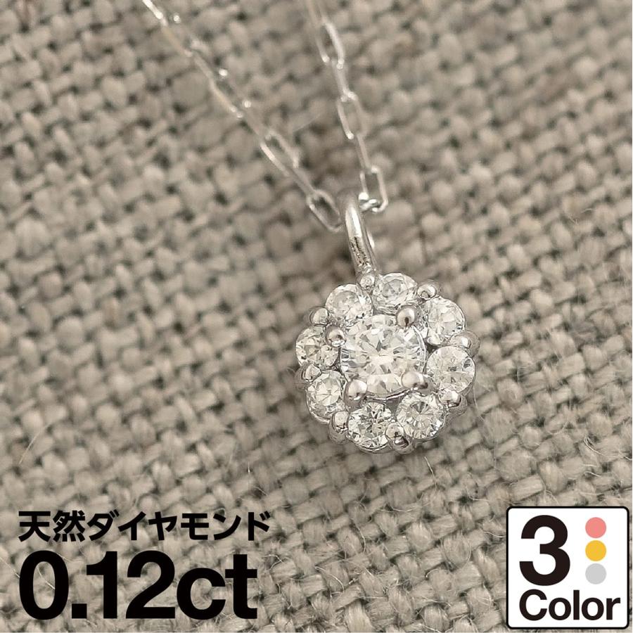 cococaru ネックレス ダイヤモンド k10 イエローゴールド ホワイト 