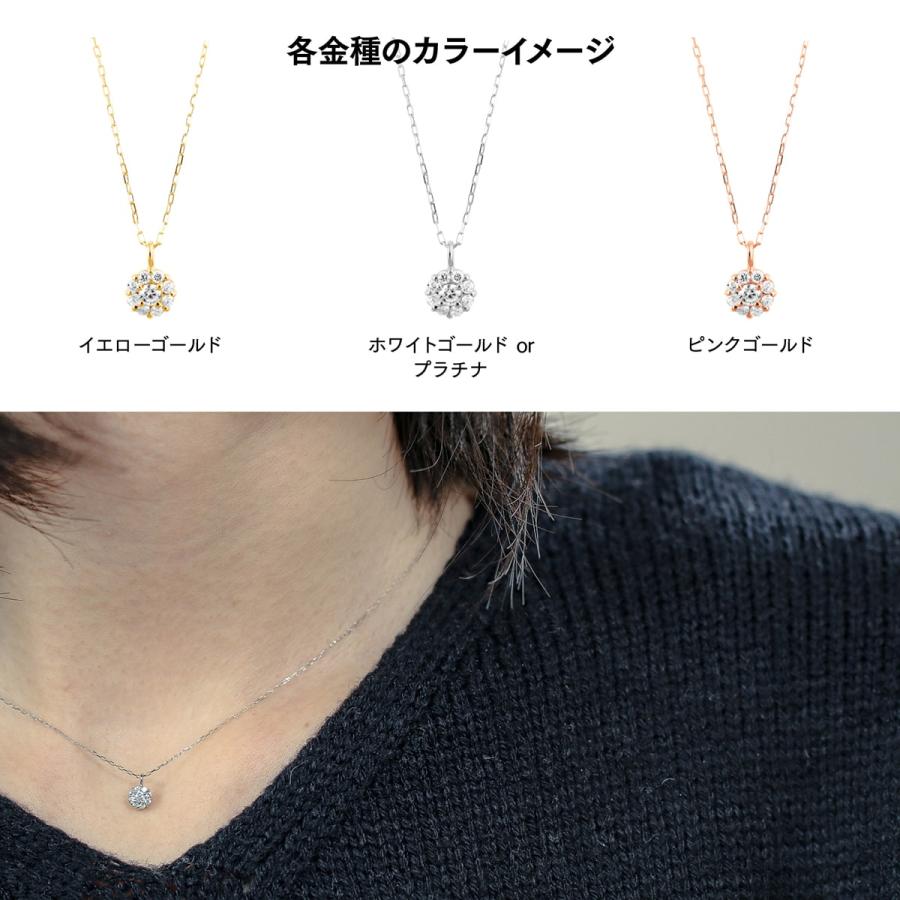 cococaru（ココカル） ネックレス ダイヤモンド k10 イエローゴールド