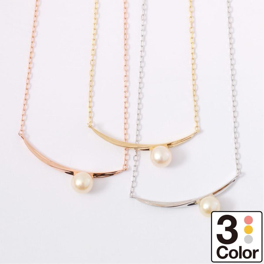 淡水パール ネックレス K10 イエローゴールド ホワイトゴールド ピンクゴールド 品質保証書 日本製 おしゃれ プレゼント ギフト 卒業式 入学式 卒園式 入園式 Sa 637 K10 ココカル 通販 Yahoo ショッピング