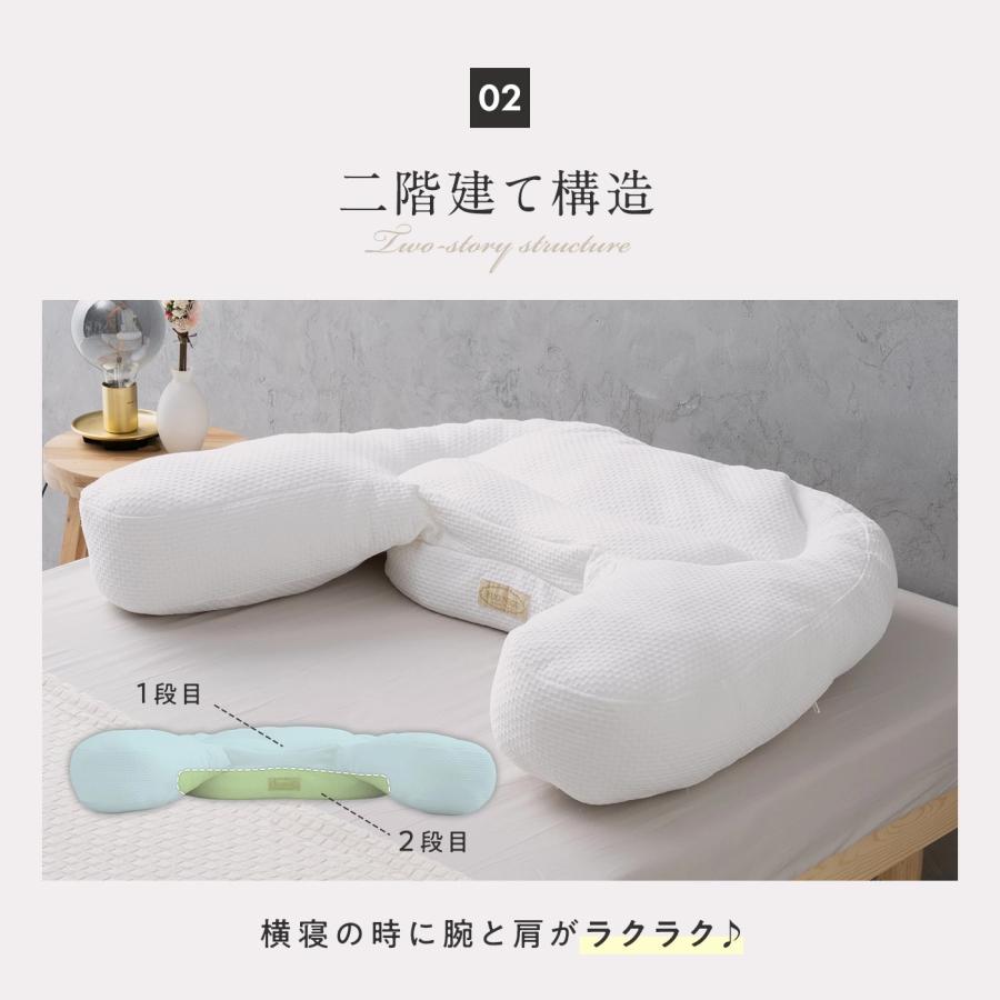 抱かれるように眠るまくら HUG NEGU ハグネグ｜横向き・仰向け寝対応