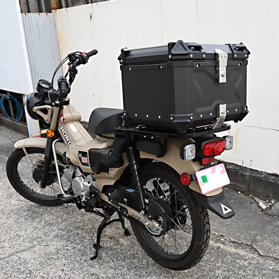 スーパーカブ50カスタム(替えブレーキ・替えミラー・リアボックス付き) スーパーカブ50 JMS製リアボックス装着！！ | 本庄市のバイク屋