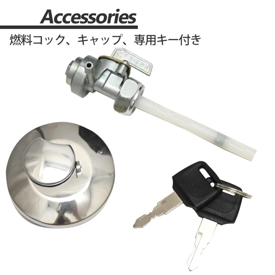 マスタングタンクガソリンコック付き DT-1 DT1タイプ ガソリンタンク タンク 燃料タンク フューエルタンク