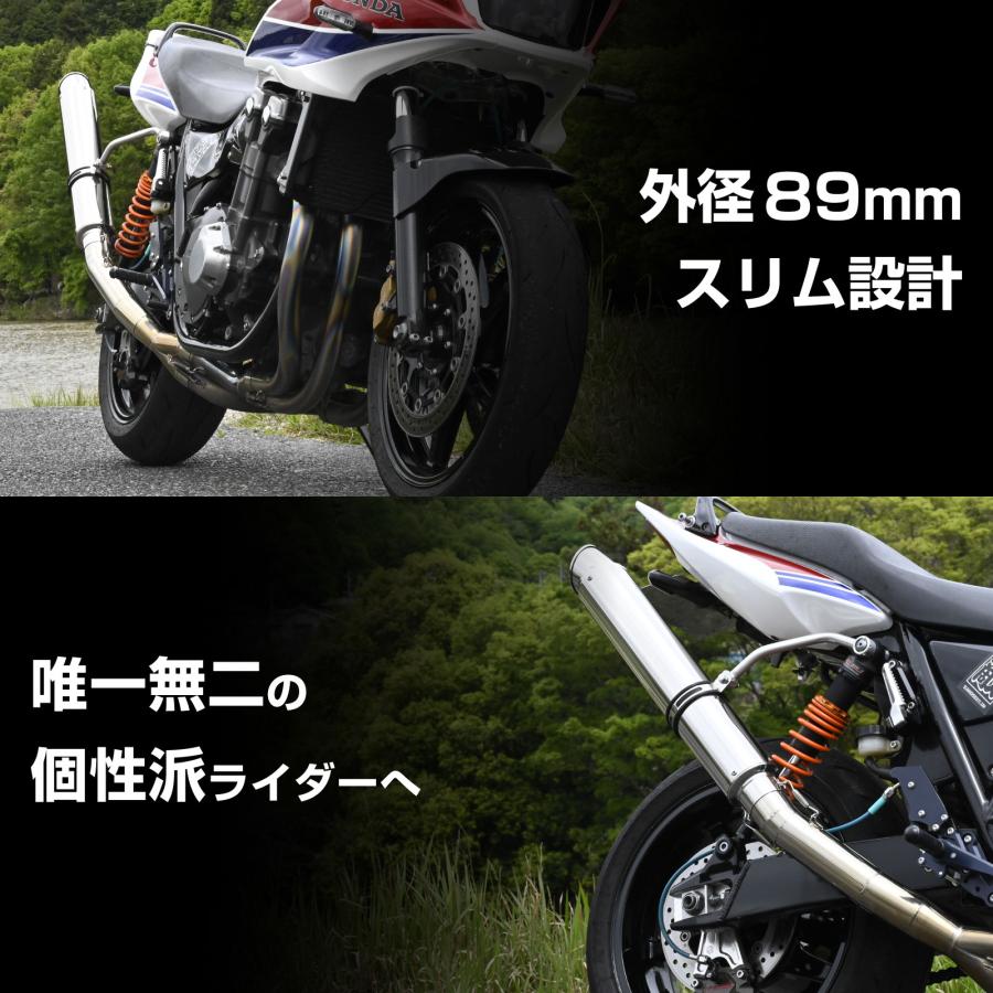 ロングサイレンサー60.5小傷あり 汎用品 60.5 ロングサイレンサー 600mm 特注品 スラッシュカット 爆音
