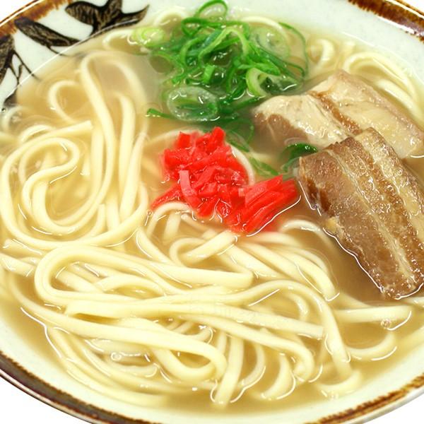 マルタケ 沖縄そば 2人前　豚三枚肉ラフテー付き　/乾麺 沖縄お土産 （M便）ポイント消化｜cocochir｜03