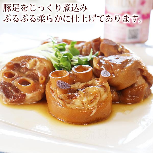 沖縄ハム総合食品 やわらか てびち 500g×2P /オキハム 沖縄風豚足煮