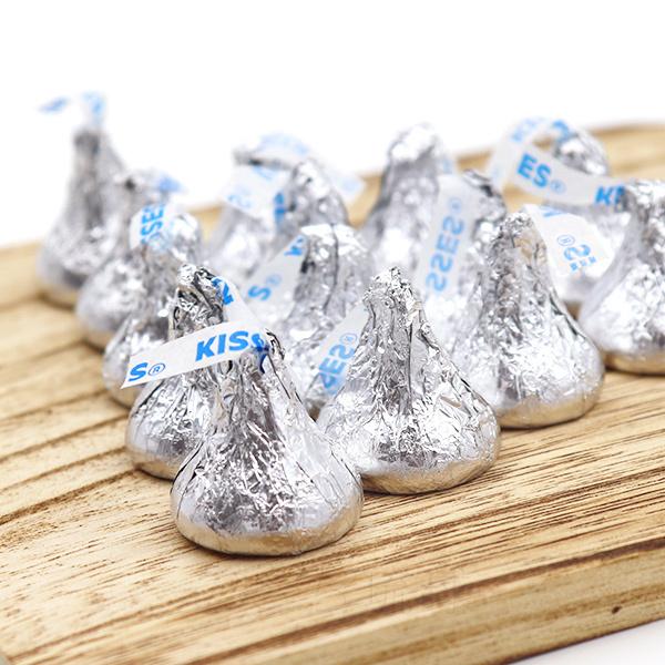 新品箱入りアメリカ限定Godingerハーシーズキスチョコレートシルバー小物入れ HERSHEY'S（ハーシー） キスチョコレート 150g×6袋 /ミルク