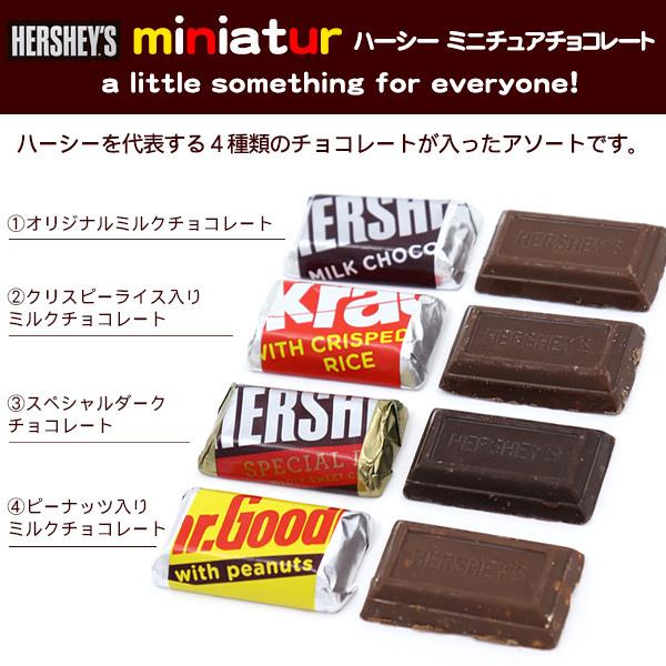 HERSHEY'S（ハーシー） ミニチュア チョコレート 136g×6袋 /アソート
