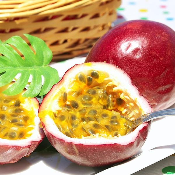 パッションフルーツ 約500g（5〜10玉） /沖縄産 ご自宅用 : 沖縄お土産